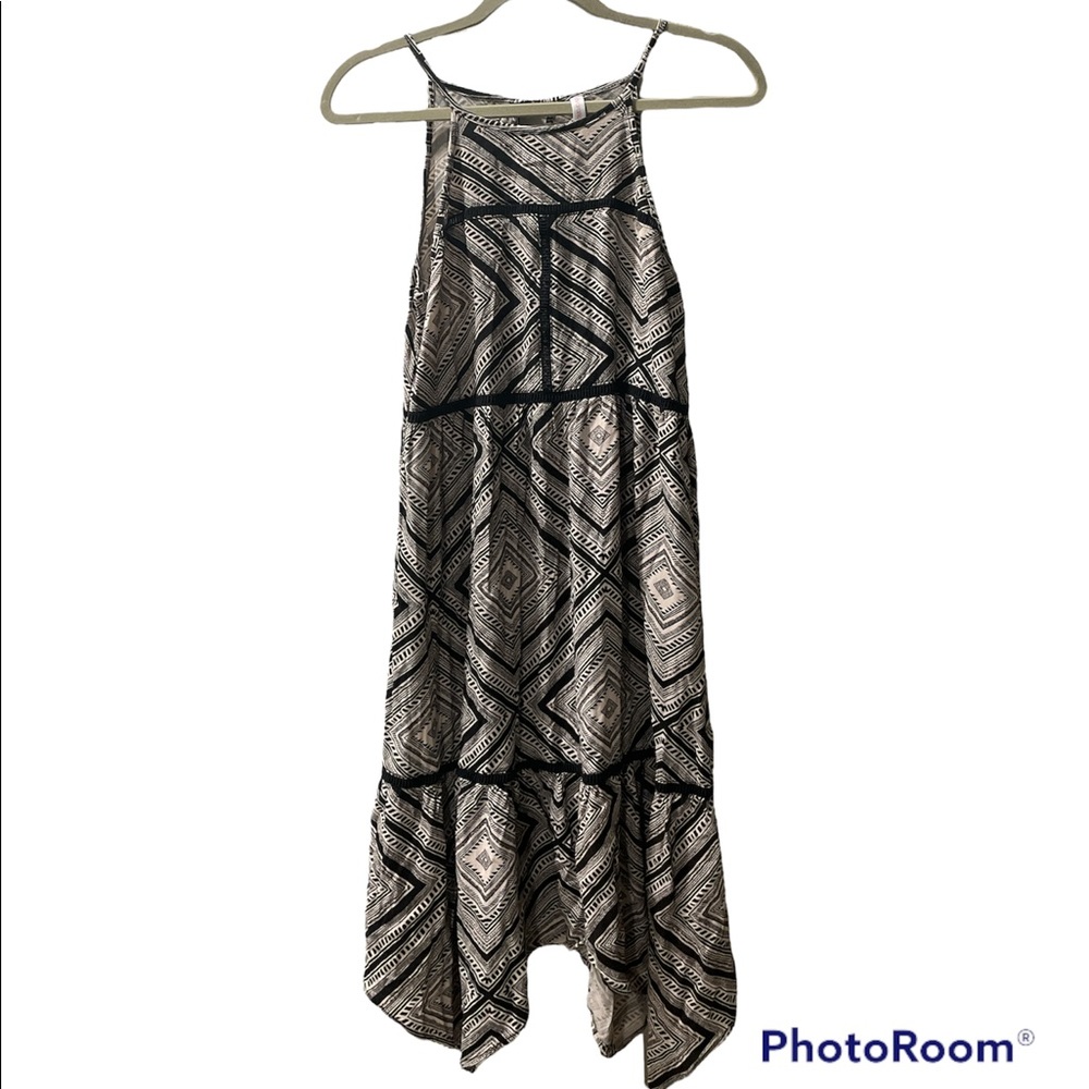 Target Xhilaration Black Halter Maxi Dress-Medium